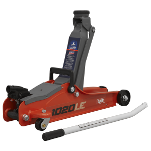 Sealey Low Profile Short Chassis Trolley Jack 2 Tonne - Red (1020LE)
