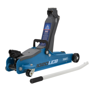 Sealey Low Profile Short Chassis Trolley Jack 2 Tonne - Blue (1020LEB)