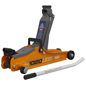 Sealey Low Profile Short Chassis Trolley Jack 2 Tonne - Orange (1020LEO)