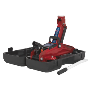Sealey Short Chassis Trolley Jack with Storage Case 2 Tonne (1050CXD)