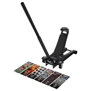 Sealey Low Profile Custom Design Trolley Jack with Rocket Lift 2 Tonne - Black (2000CB)