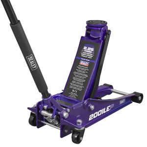 Sealey Low Profile Trolley Jack with Rocket Lift 2.25 Tonne - Purple (2001LEP)