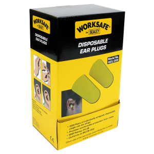 Sealey Worksafe® Disposable Ear Plugs - 200 Pairs (403/200)