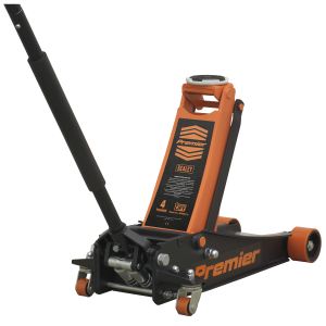 Sealey Premier Low Profile Trolley Jack with Rocket Lift 4 Tonne - Orange (4040AO)