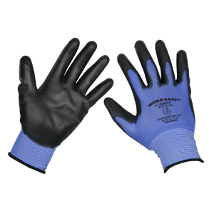 Sealey Worksafe® Lightweight Precision Grip Gloves, X-Large - Pair (9117XL)