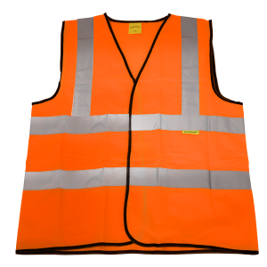 Sealey Worksafe® Hi-Vis Orange Waistcoat - XX-Large (9812XXL)