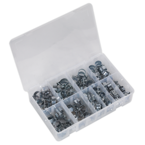 Sealey Mini Hose Clip Assortment 100pc (AB042MH)