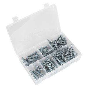 Sealey Setscrew Assortment 1/4"-3/8"UNF 144pc (AB047UNF)