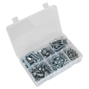 Sealey High Tensile Setscrew Assortment M5-M10 150pc (AB048SS)