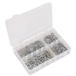 Sealey Internal Serrated Lock Washer Assortment M5-M10 1000pc (AB057LW)