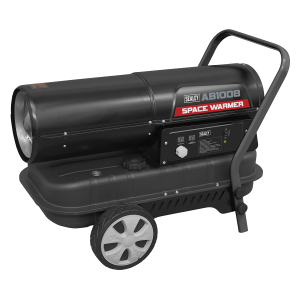 Sealey Space Warmer® Kerosene/Diesel Heater with Wheels 100,000Btu/hr (AB1008)