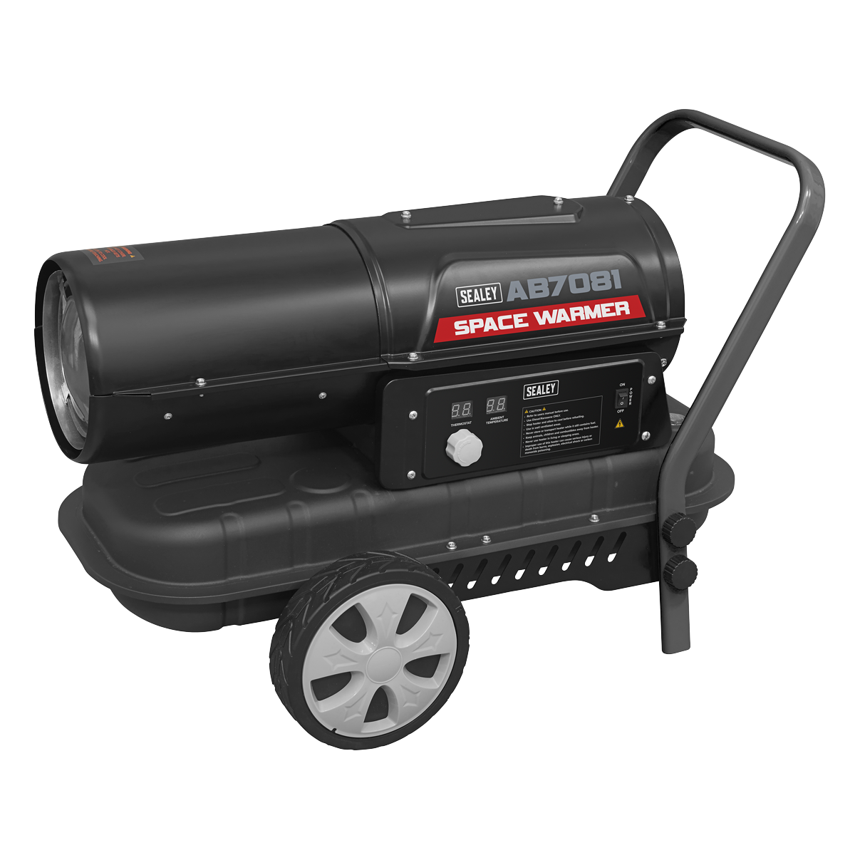 Sealey Space Warmer® Kerosene/Diesel Heater with Wheels 70,000Btu/hr (AB7081)