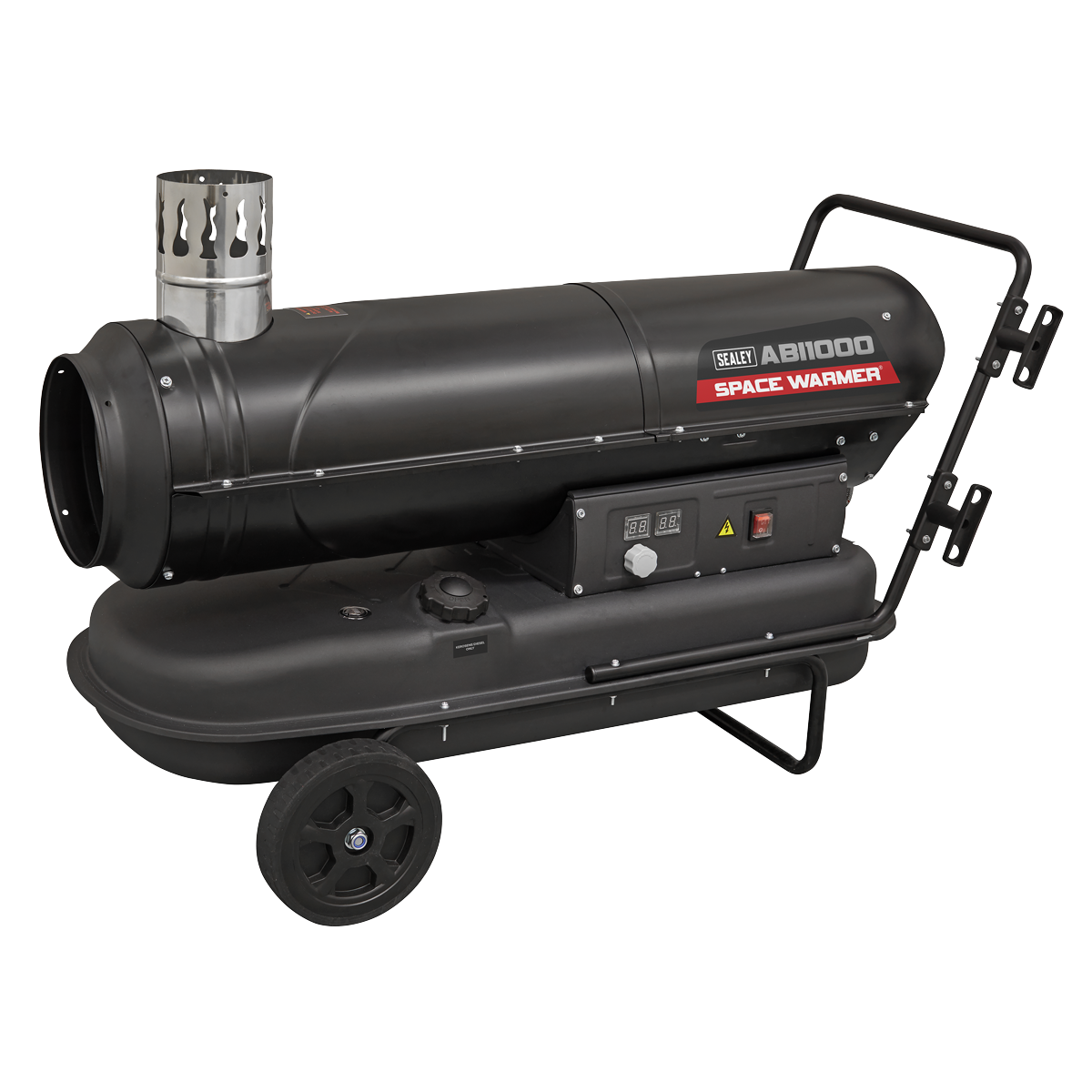 Sealey Space Warmer® Indirect Kerosene/Diesel Heater with Wheels 102,000Btu/hr (ABI1000)