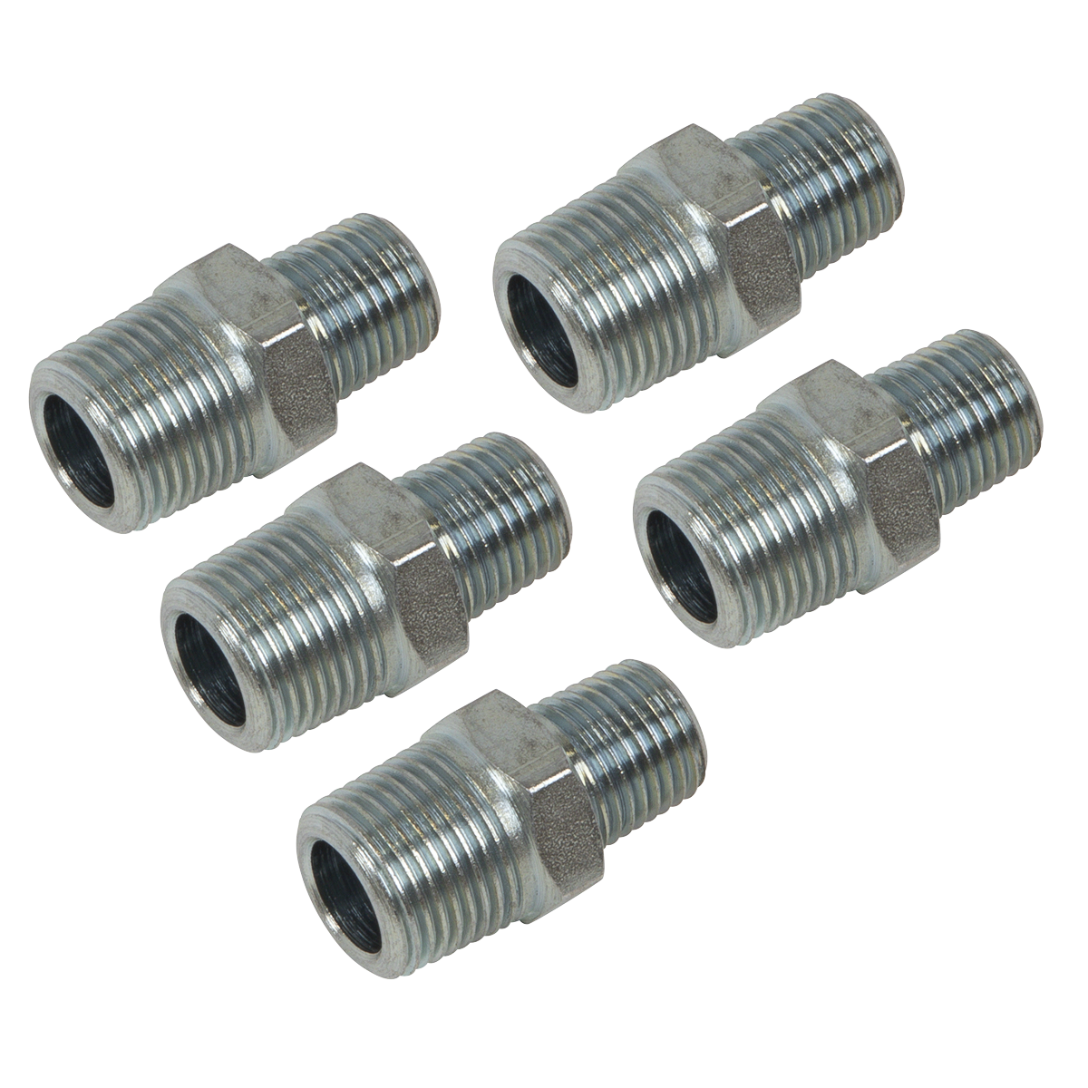 Sealey PCL Reducing Union 3/8"BSPT to 1/4"BSPT - Pack of 5 (AC100)