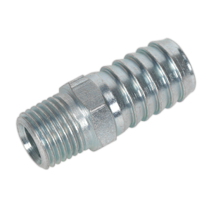 Sealey PCL Screwed Tailpiece Male 1/4"BSPT - 1/2" Hose - Pack of 5 (AC40)