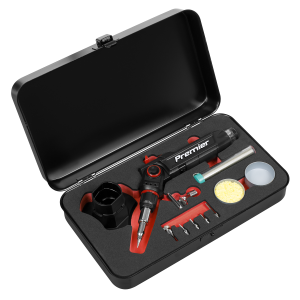 Sealey Premier 3-in-1 Butane Indexing Soldering Iron Kit (AK2971)