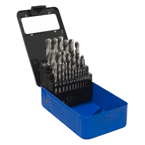 Sealey HSS Fully Ground Drill Bit Set 25pc (AK47251)