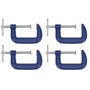 Sealey G-Clamp Set 75mm 4pc (AK60034)