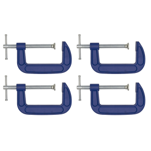 Sealey G-Clamp Set 100mm 4pc (AK60044)
