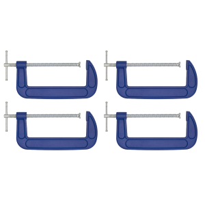 Sealey G-Clamp Set 200mm 4pc (AK60084)