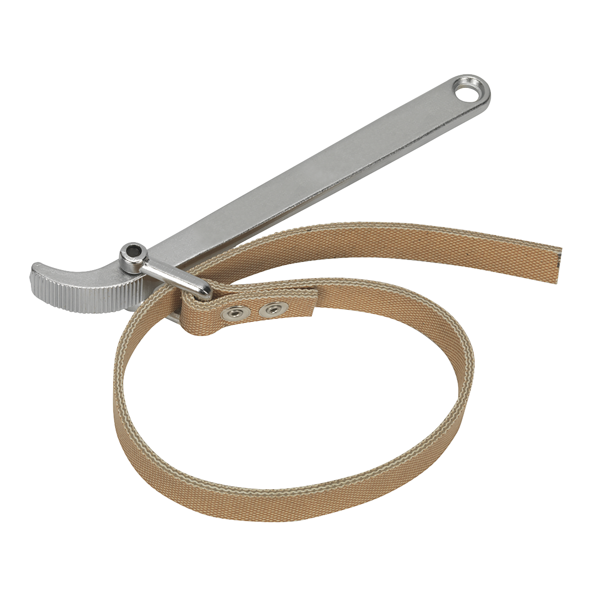 Sealey Oil Filter Strap Wrench 60-140mm Capacity (AK6404)