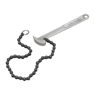 Sealey Oil Filter Chain Wrench 60-140mm Capacity (AK6409)