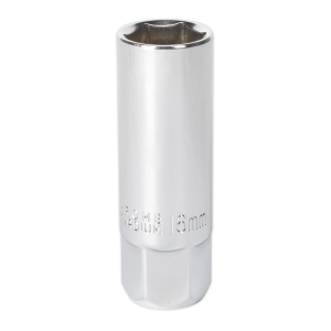 Sealey Magnetic Spark Plug Socket 3/8"Sq Drive 16mm (AK654)