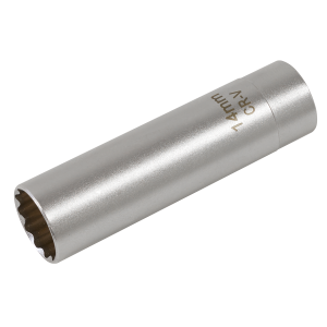 Sealey Spark Plug Socket with Magnetic Retainer 3/8"Sq Drive 12-Point 14mm (AK6568)