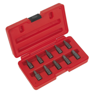 Sealey Multi-Spline Screw Extractor Set 10pc (AK8181)