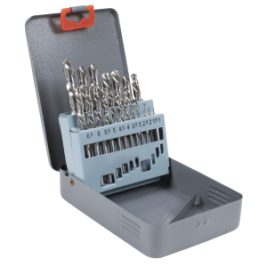 Sealey Left-Hand Spiral Drill Bit Set 19pc (AK8190)