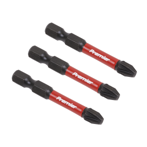 Sealey Premier Pozi Impact Power Tool Bits #3 x 50mm 3pc (AK8234)