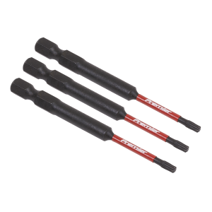 Sealey Premier TRX-Star* Impact Power Tool Bits T10 x 75mm 3pc (AK8265)