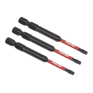 Sealey Premier TRX-Star* Impact Power Tool Bits T15 x 75mm 3pc (AK8266)