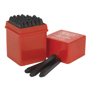 Sealey Letter & Number Punch Set 2.5mm 36pc (AK8296)