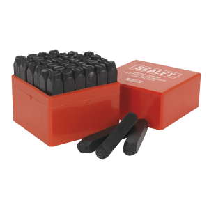 Sealey Letter & Number Punch Set 10mm 36pc (AK8298)