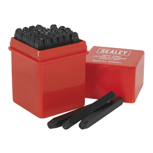 Sealey Letter & Number Punch Set 4mm 36pc (AK9296)