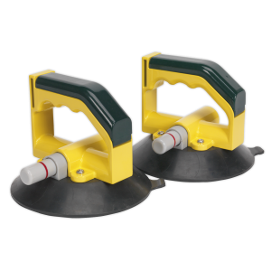 Sealey Vacuum Suction Cup 150mm - Pair (AK98943)