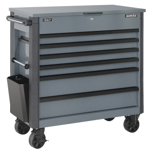 Sealey Tool Trolley 6 Drawer - Grey (AP366G)