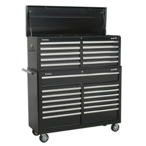 Sealey Superline PRO® Tool Chest Combination 23 Drawer - Black (AP52COMBO2)