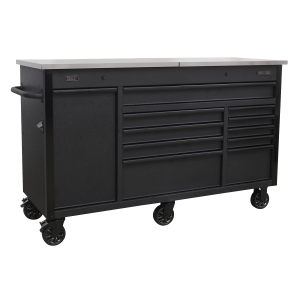 Sealey Superline PRO® Mobile Tool Cabinet with Power Tool Charging Drawer 1600mm (AP6310BE)