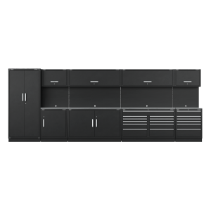 Sealey Premier™ Storage System with Stainless Worktop 5.58m (APMSSTEEL)