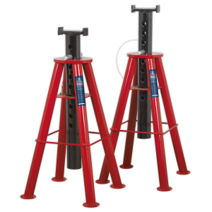 Sealey Premier Axle Stands (Pair) 10 Tonne Capacity per Stand High Level (AS10H)