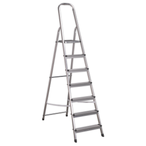 Sealey Step Ladder 7-Tread Aluminium - EN 131 (ASL7)