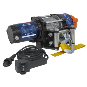 Sealey ATV/Quad Recovery Winch 1135kg (2500lb) Line Pull 12V (ATV1135)