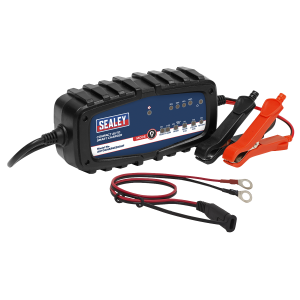 Sealey 6/12V Compact Auto Smart Charger & Maintainer 2A (AUTOCHARGE200HF)