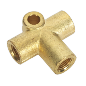 Sealey 3-Way Brake Tube Connector M10 x 1mm (BC101003WAY)
