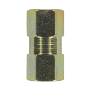 Sealey Female to Female Brake Tube Connector M10 x 1mm - Pack of 10 (BC10100F)