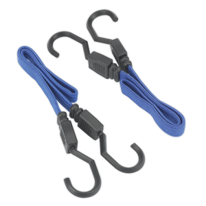Sealey Flat Bungee Cord Set 460mm 2pc (BCS15)