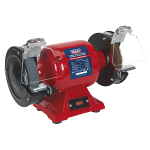Sealey Heavy-Duty 150mm Bench Grinder with Wire Wheel 450W/230V (BG150XW/99)