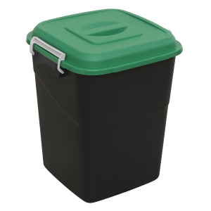 Sealey Refuse/Storage Bin 50L - Green (BM50G)